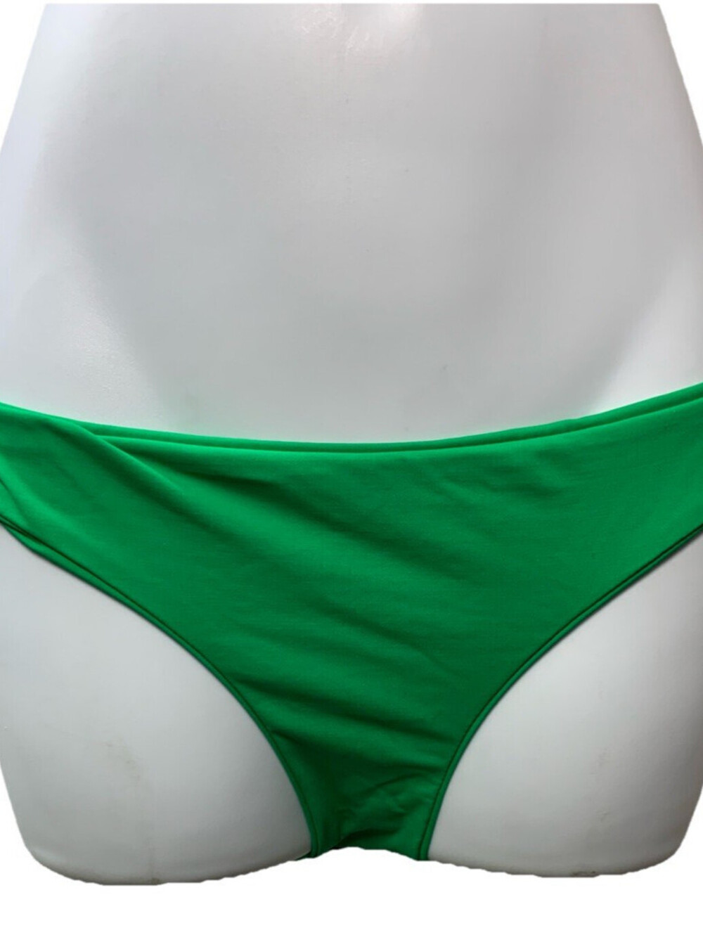 BECCA Women's Color Code Bikini Bottom Shirred Back Cheeky Coverage Swimwear XS
